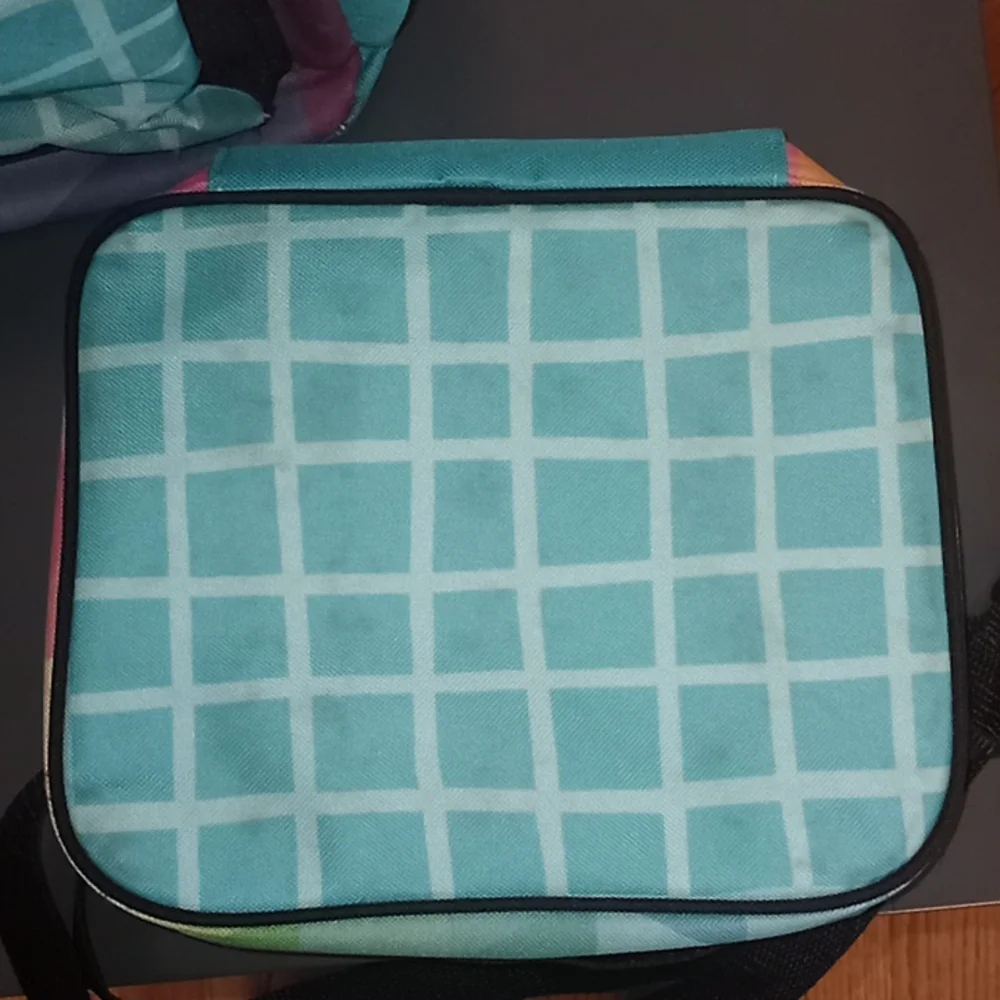 Kelidiscope Multi Color Backpack and Lunch Bag Combo